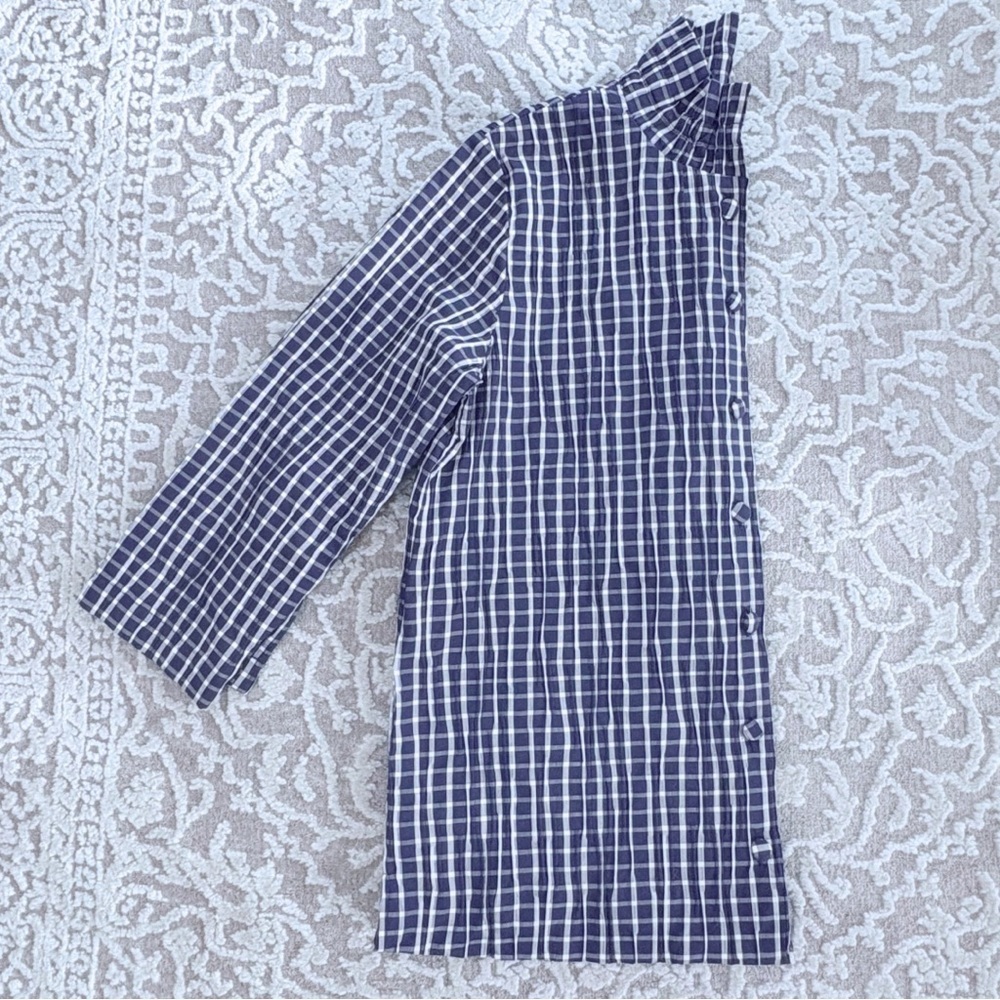 NWOT Foxcroft Carolina Crinkle 3/4 Sleeve Shirt - Picture 9 of 16